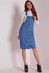 Anoushka Probyn Fashion Blog Missguided Denim Midi Dress Wishlist