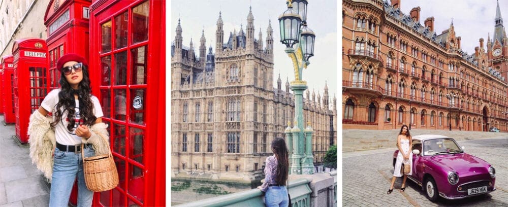 Anoushka Probyn UK London Fashion Travel Blogger Instagrammable City Locations