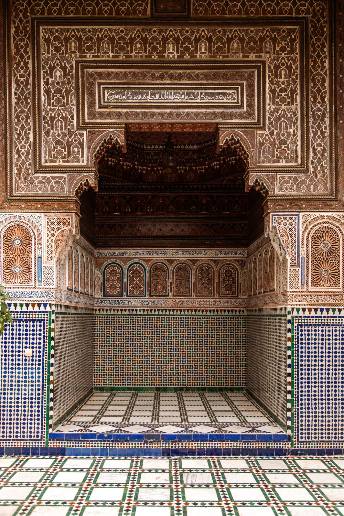 Bahia Palace Moroccan Tilework things to do in Marrakech