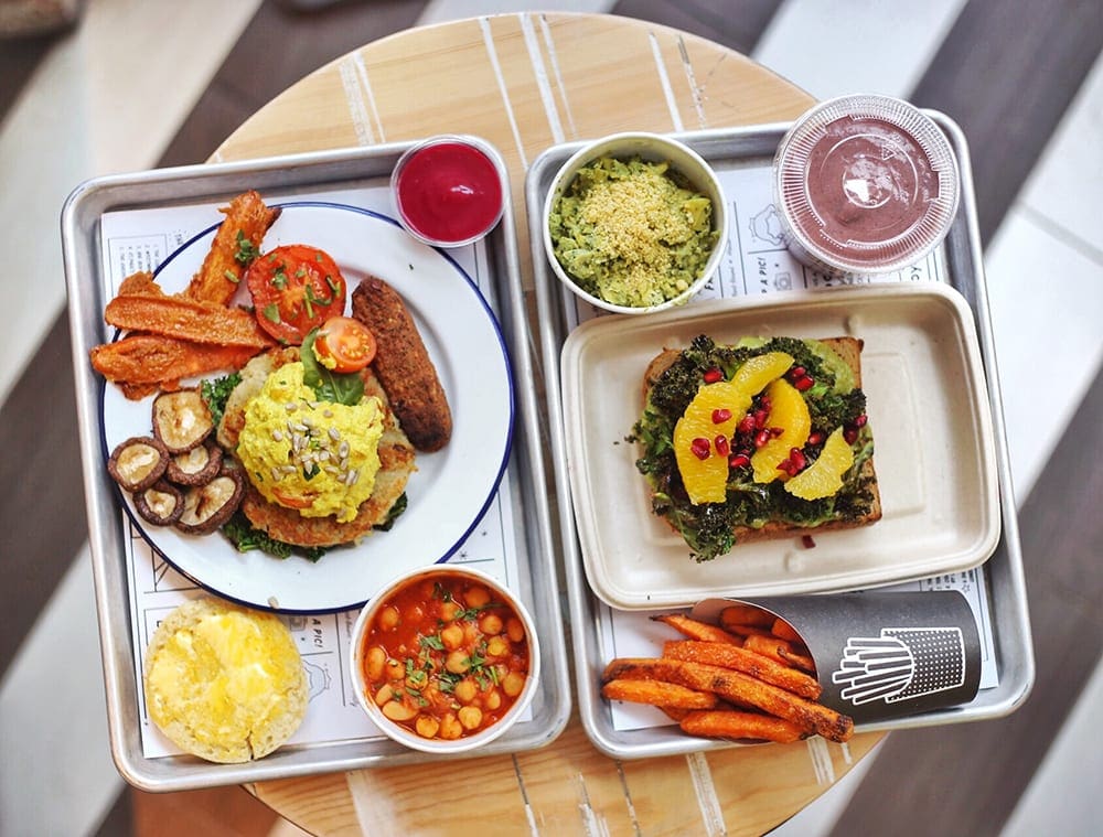 eat by CHLOE Review Guide Vegan Vegetarian London Dining