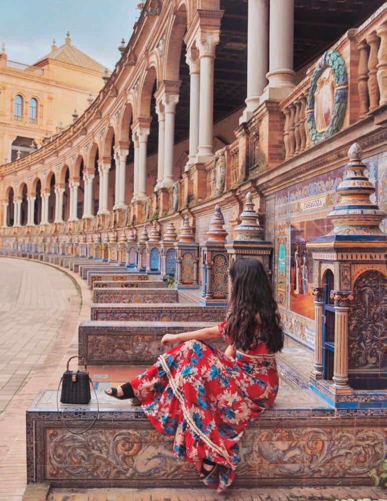 Plaza de Espana Seville Spain Instagram Locations Guide Travel Blogger