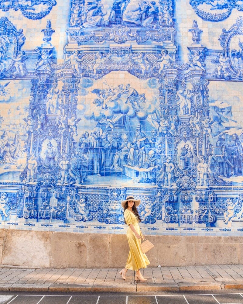 Capela das Almas Chapel of Souls Blue Tiles Porto Portugal Guide Things to Do