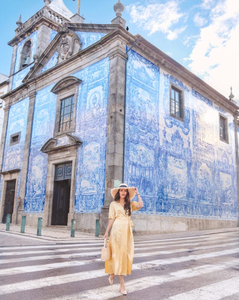 Capela das Almas Chapel of Souls Blue Tiles Porto Portugal Guide Things to Do