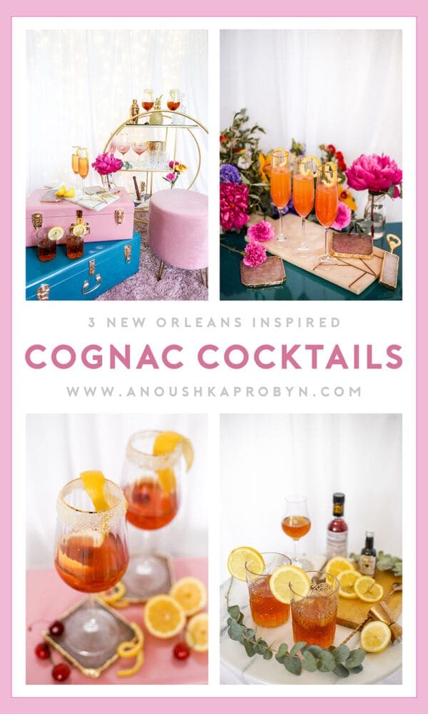 3 New Orleans Inspired Cognac Cocktail Recipes