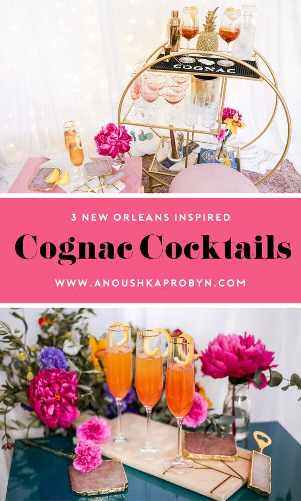 3 New Orleans Inspired Cognac Cocktail Recipes