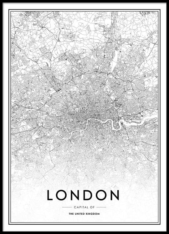 London 1 Print Desenio Wall Art