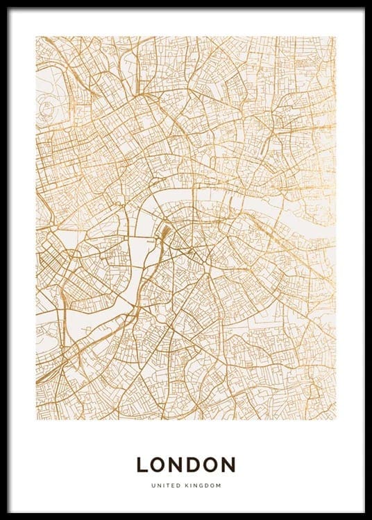 London Print Desenio Wall Art