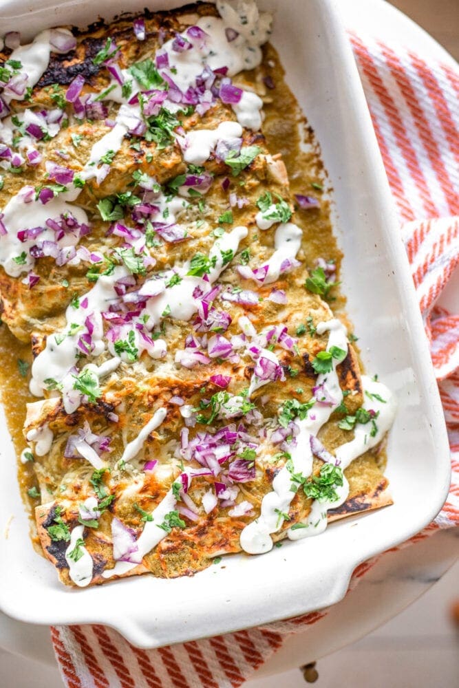 Sweet Potato Black Bean Enchiladas Recipe Food Dinner Recipes Anoushka Probyn UK Lifestyle Blogger