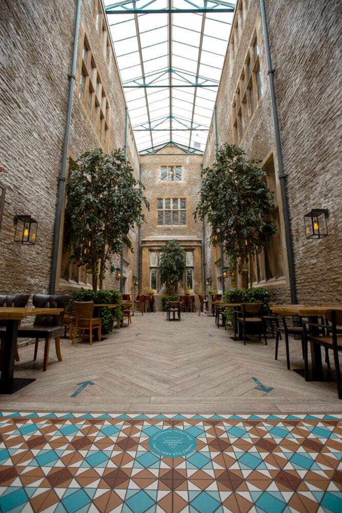 Atrium De Vere Tortworth Court Bristol Hotel Countryside UK Travel Blogger