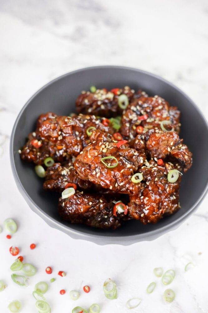 Korean Fried Chicken Recipe Garlic Soy Gochujang Sauce Fried Chicken UK Lifestyle Blog