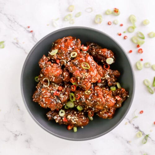 Korean Fried Chicken Recipe Garlic Soy Gochujang Sauce Fried Chicken UK Lifestyle Blog