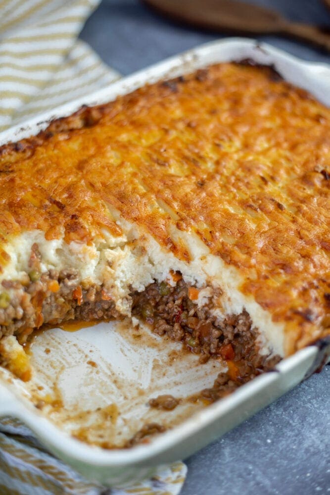 Shepherds Pie with Lamb UK English Recipe Food Dinner