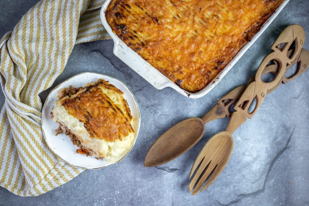 Shepherds Pie with Lamb UK English Recipe Food Dinner