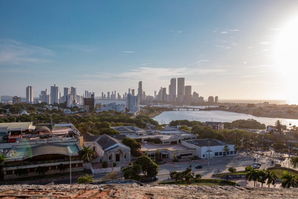 Castle Cartagena Instagram Locations Things to Do Colombia UK Travel Blogger View