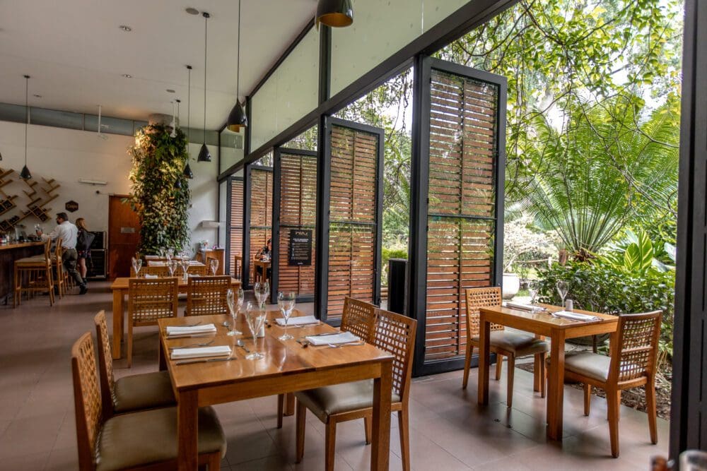 Interior Jardin Restaurant Medellin Dining Eating Guide Colombia Travel