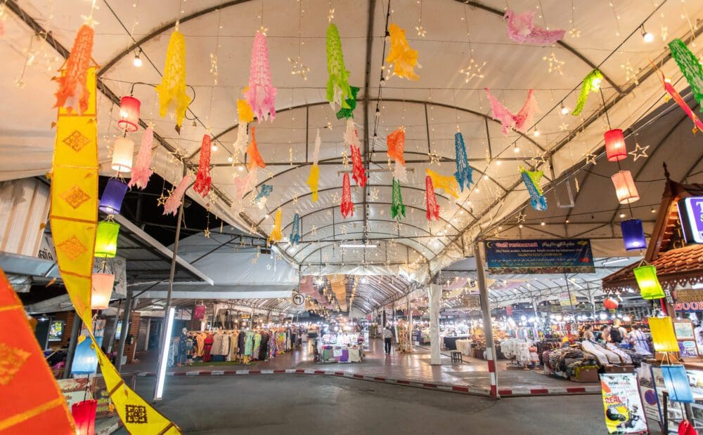 Chiang Mai Night Bazaar Shopping Things To Do Thailand Travel Guide UK Blogger