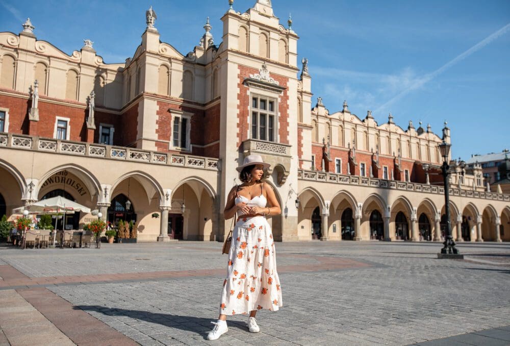 Old Town Square Krakow Things to Do Poland Travel Blogger