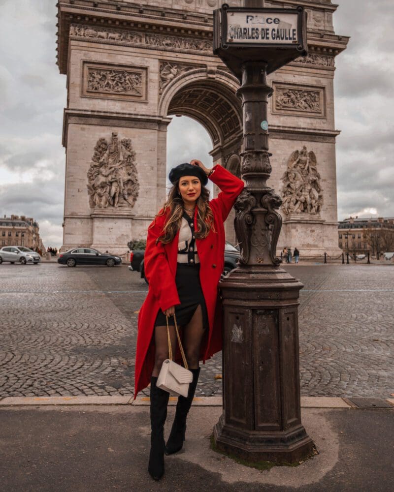 Arc de Triomph Paris Instagram Locations