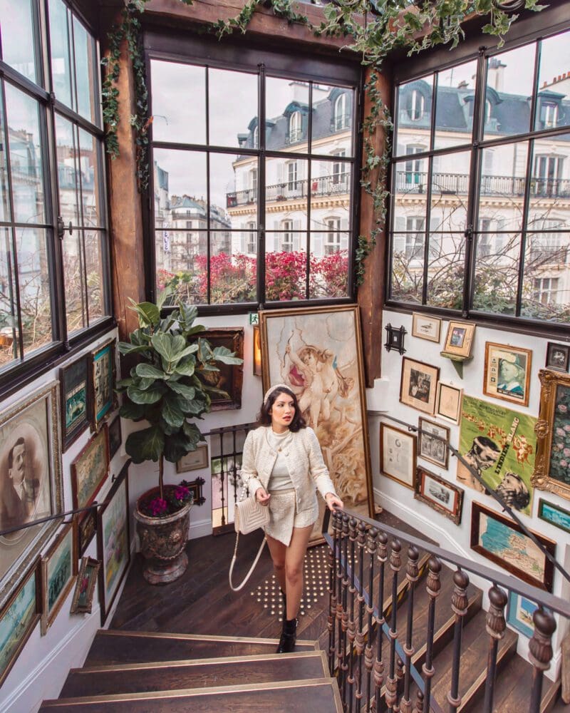 Pink Mamma Restaurant Italian Paris Instagram Locations Staircase