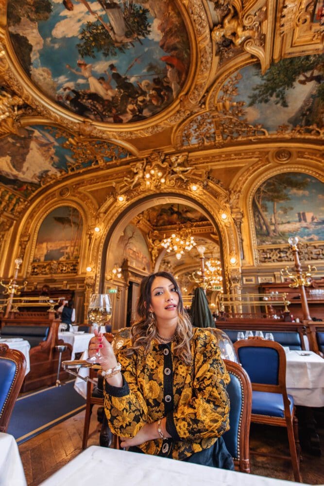 Restaurant Le Train Bleu dining Paris Instagram Locations