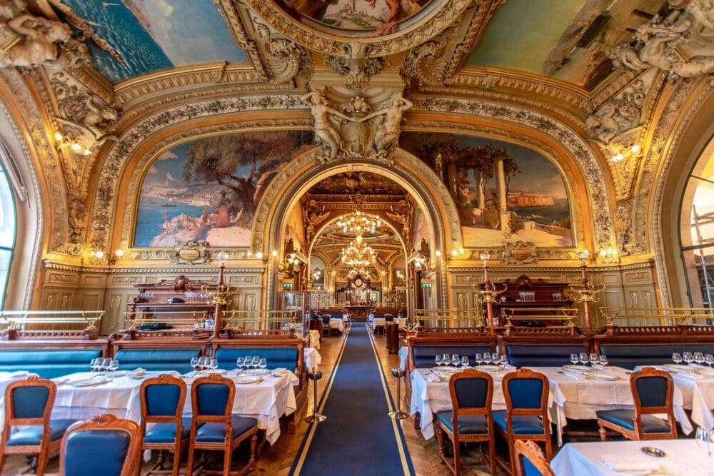 Restaurant le Train Bleu Instagrammable Restaurants Paris