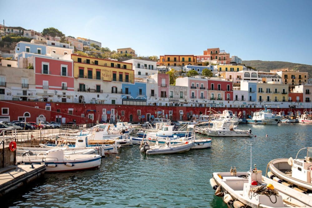 Ponza Italy Shipping Town Amalfi Coast Cruise Star Clippers