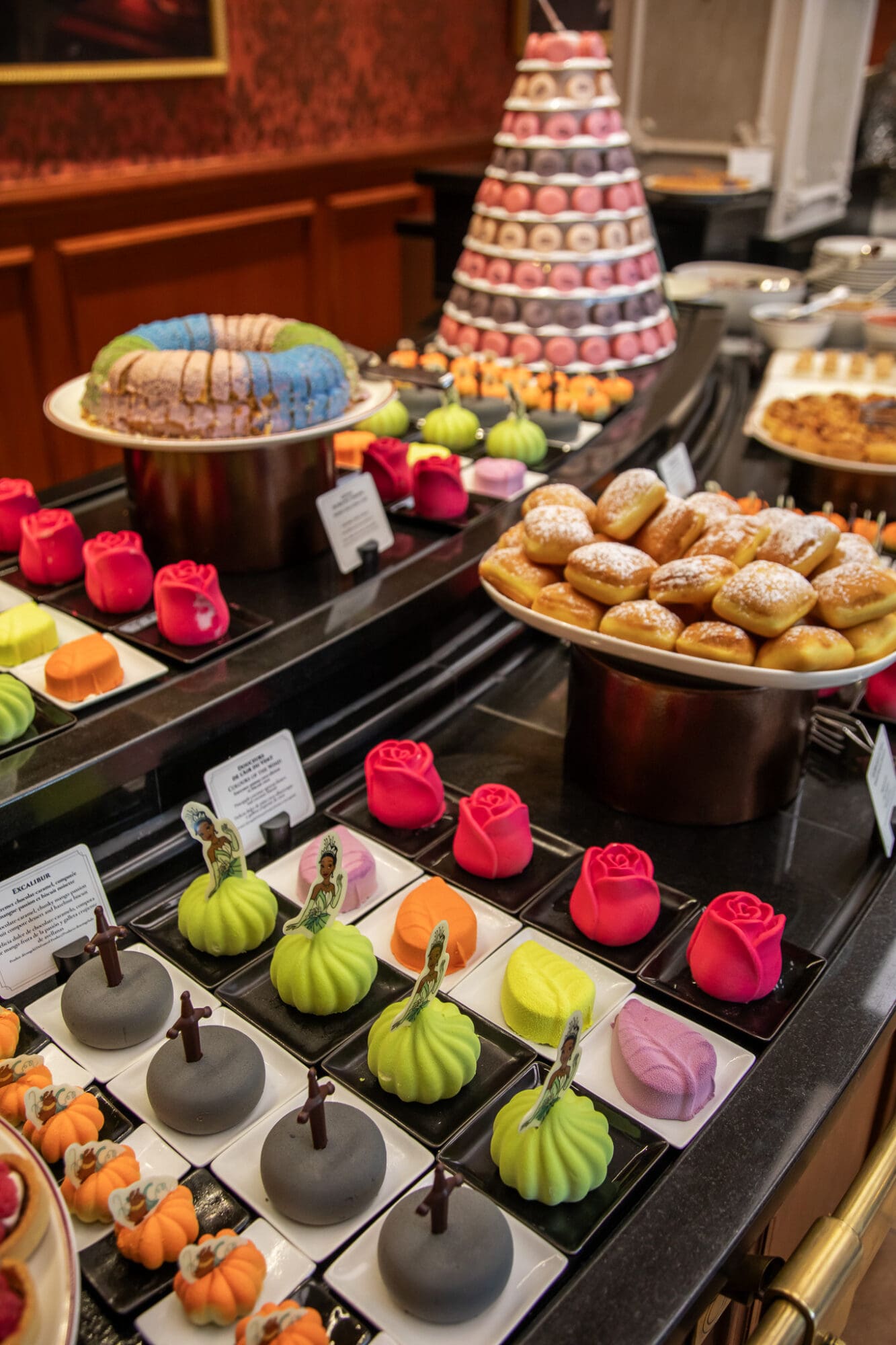 The Royal Banquet Disneyland Hotel Paris Restaurant Dining Review Dessert Buffet