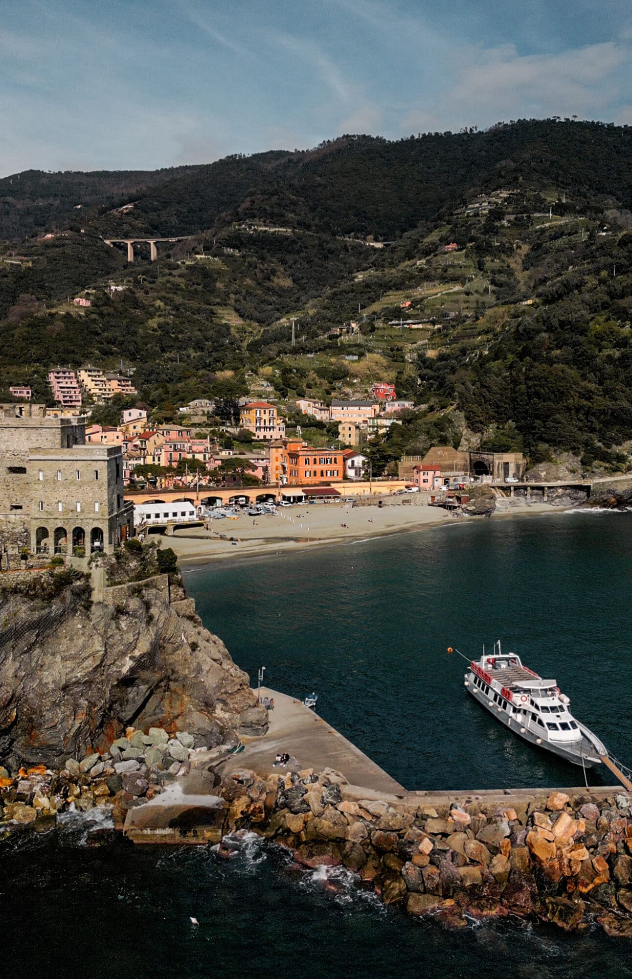 Monterosso Cinque Terre Drone Photo