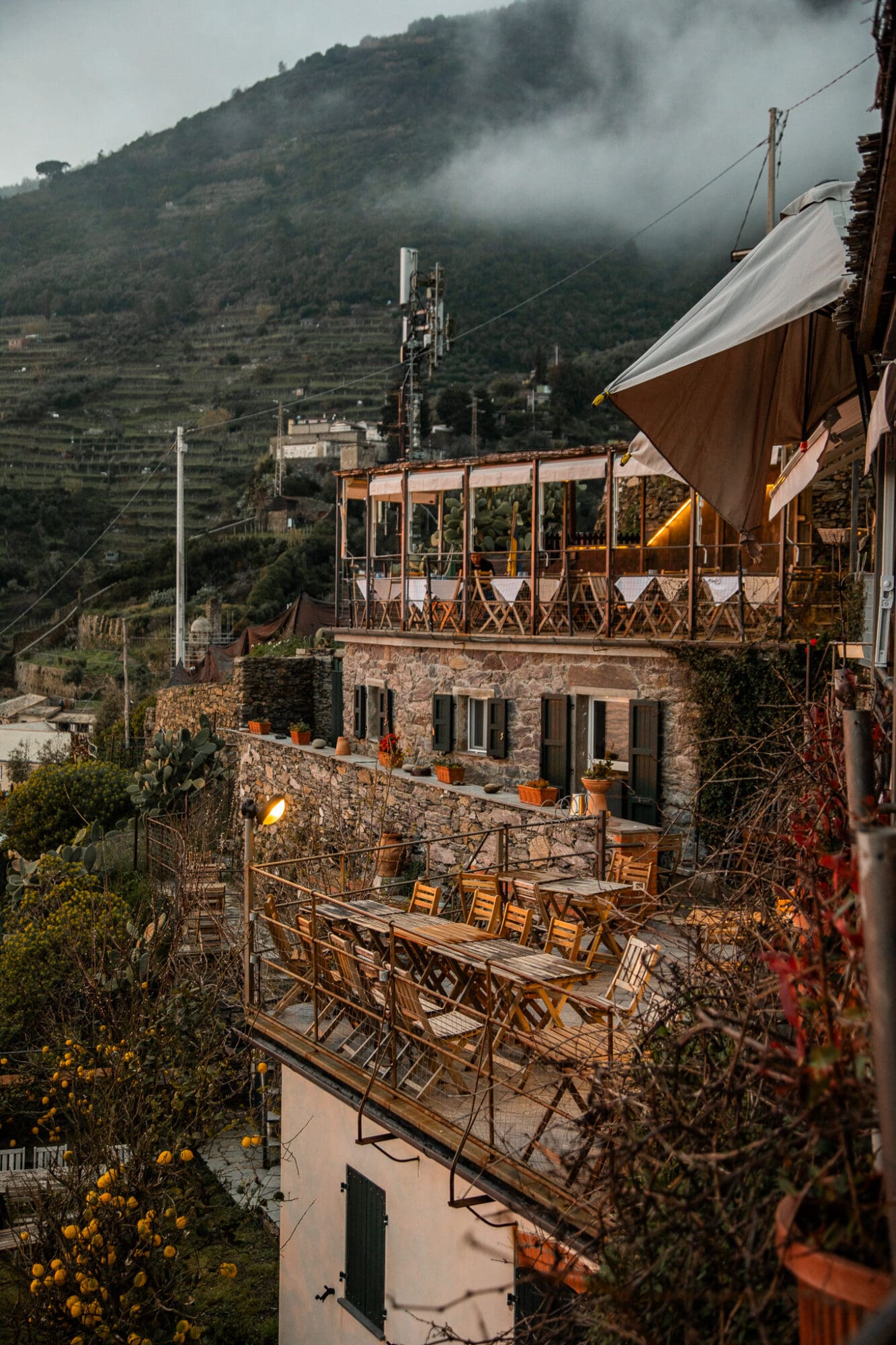 Ristorante La Torre Vernazza Cinque Terre review Location