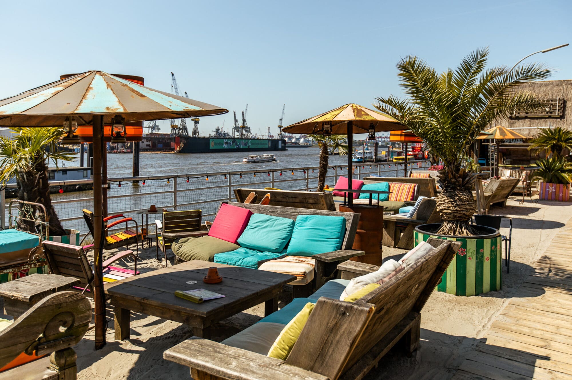 Strand Pauli Beach Bar Restaurant Hamburg Things to do