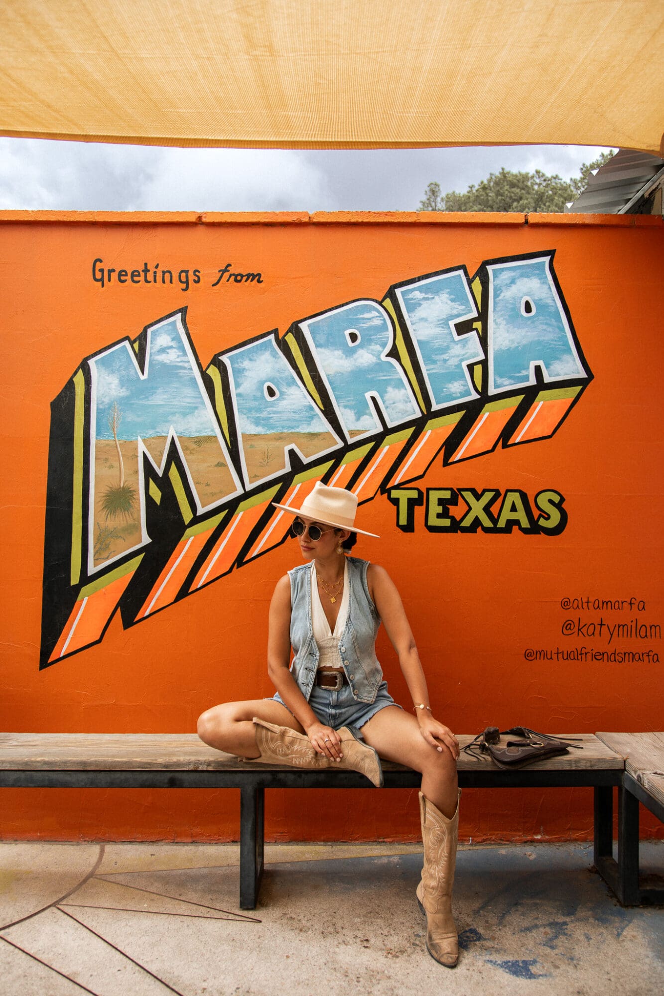 Marfa Mural West Texas Road Trip Itinerary