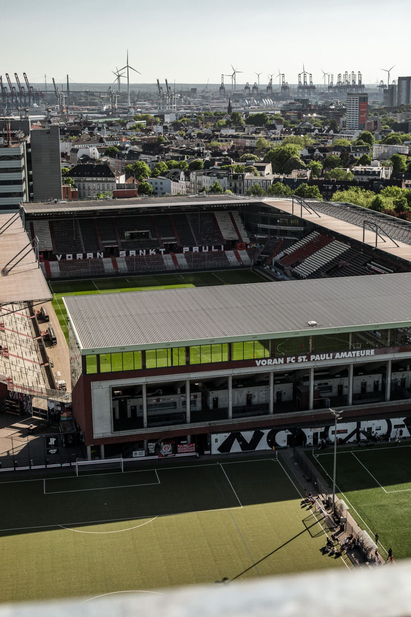 The Millerntor Stadium St Pauli Hamburg