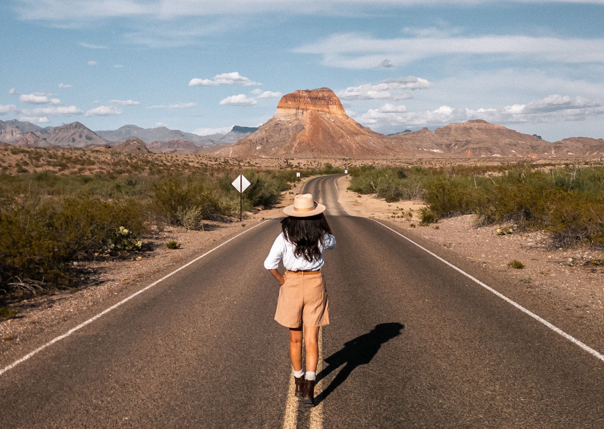 Ross Maxwell Scenic Drive Big Bend National Park Texas