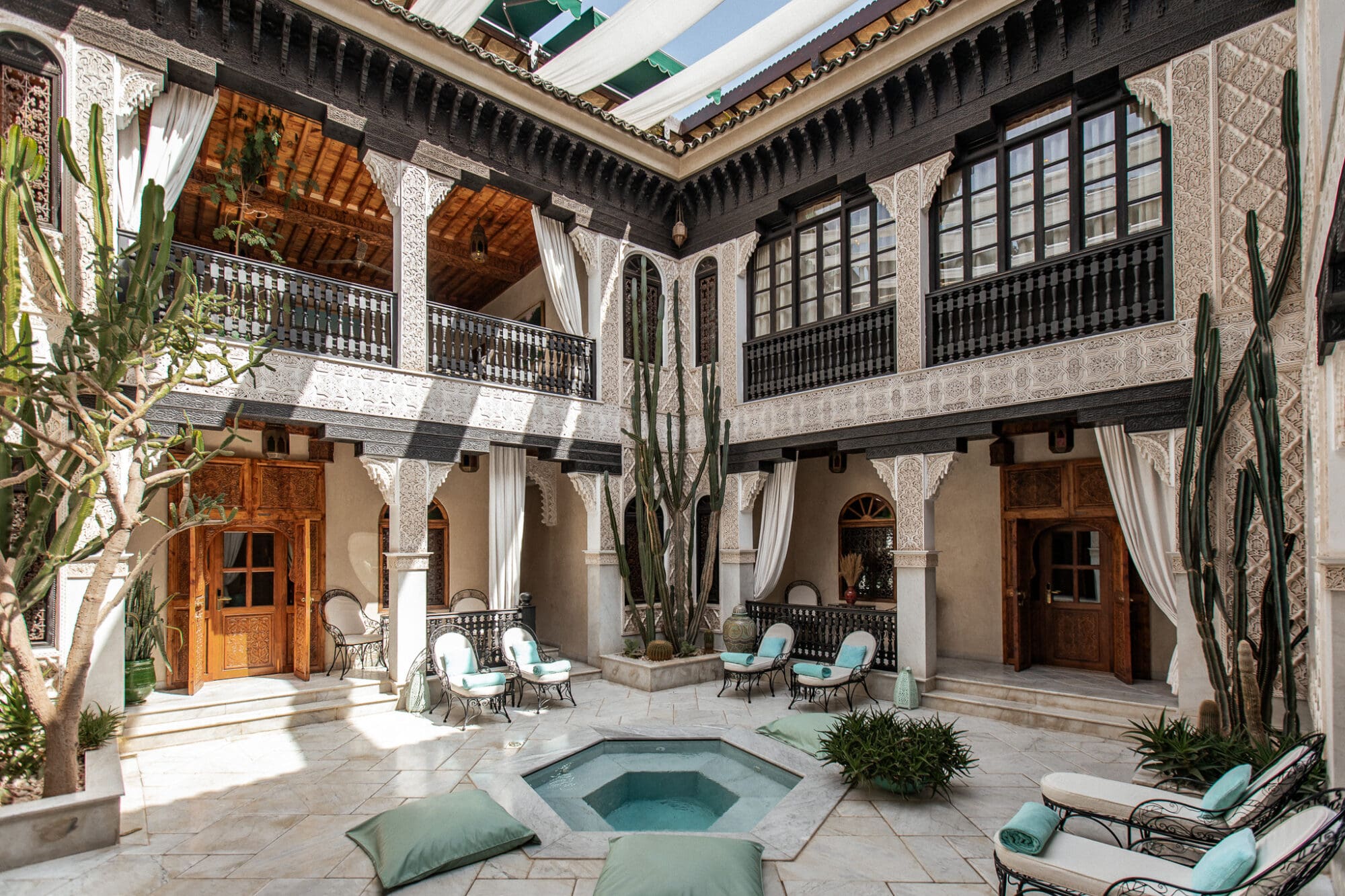 La Sultana Marrakech Luxury Hotel Review Pool Riad Landscape Interiors