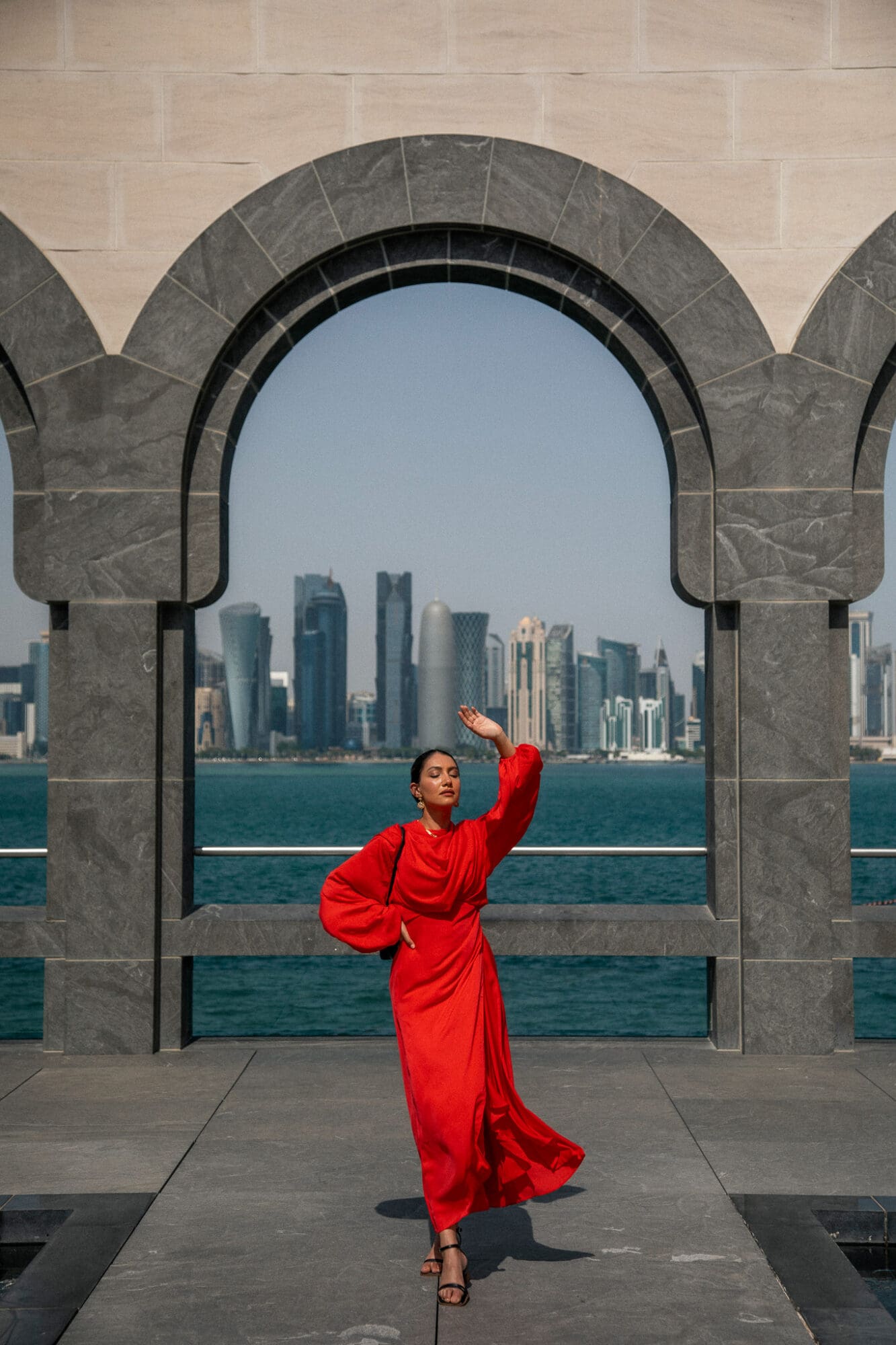 Museum of Islamic Art Doha Qatar Skyline View