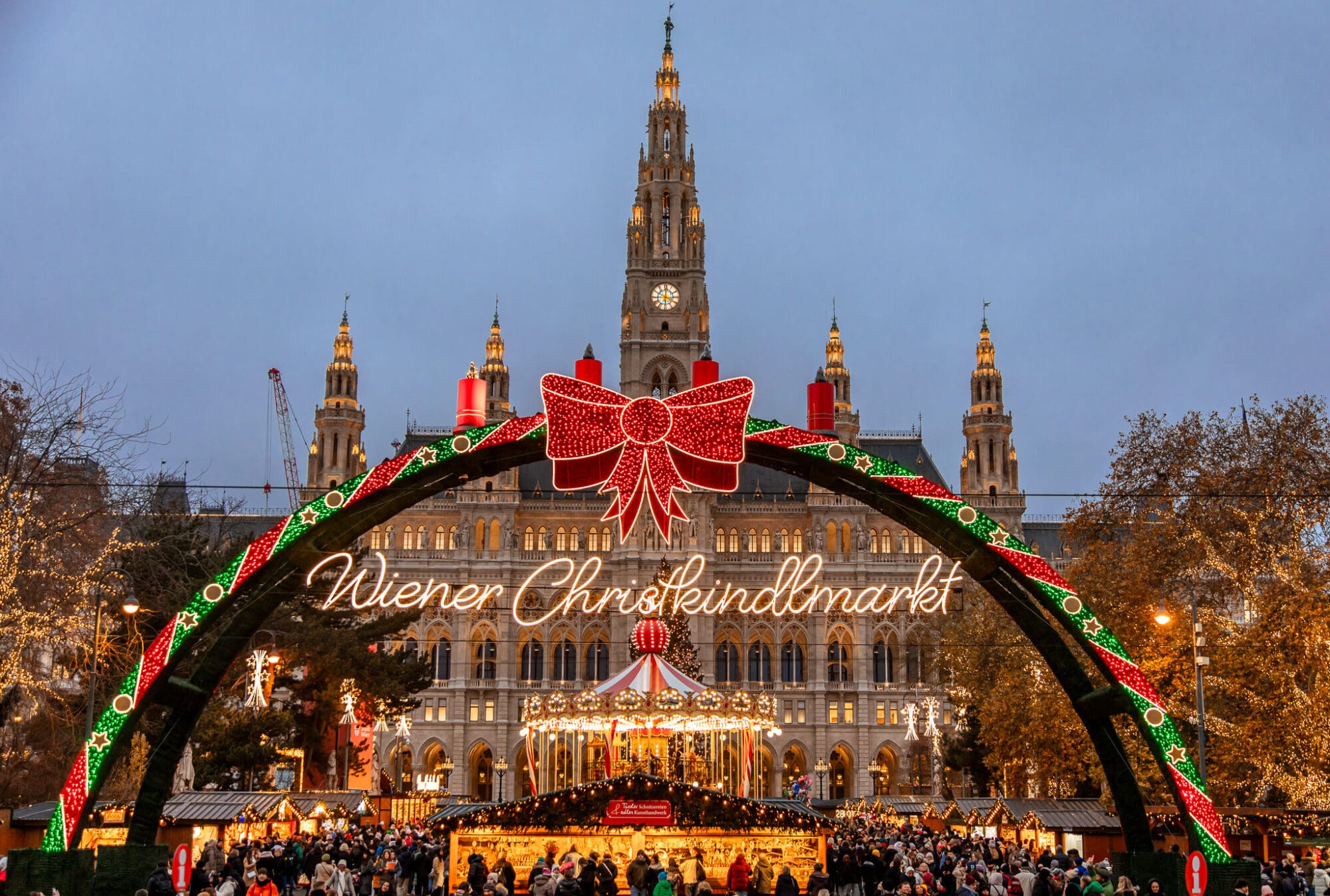 Christkindlmarkt Rathausplatz Christmas market Vienna Austria things to do