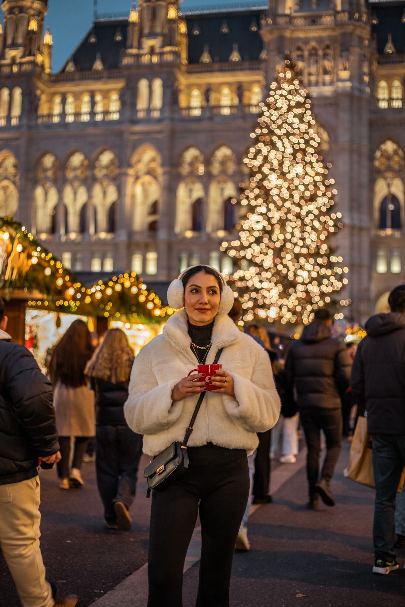 Christkindlmarkt Rathausplatz Vienna christmas market Things to do in Vienna at Christmas