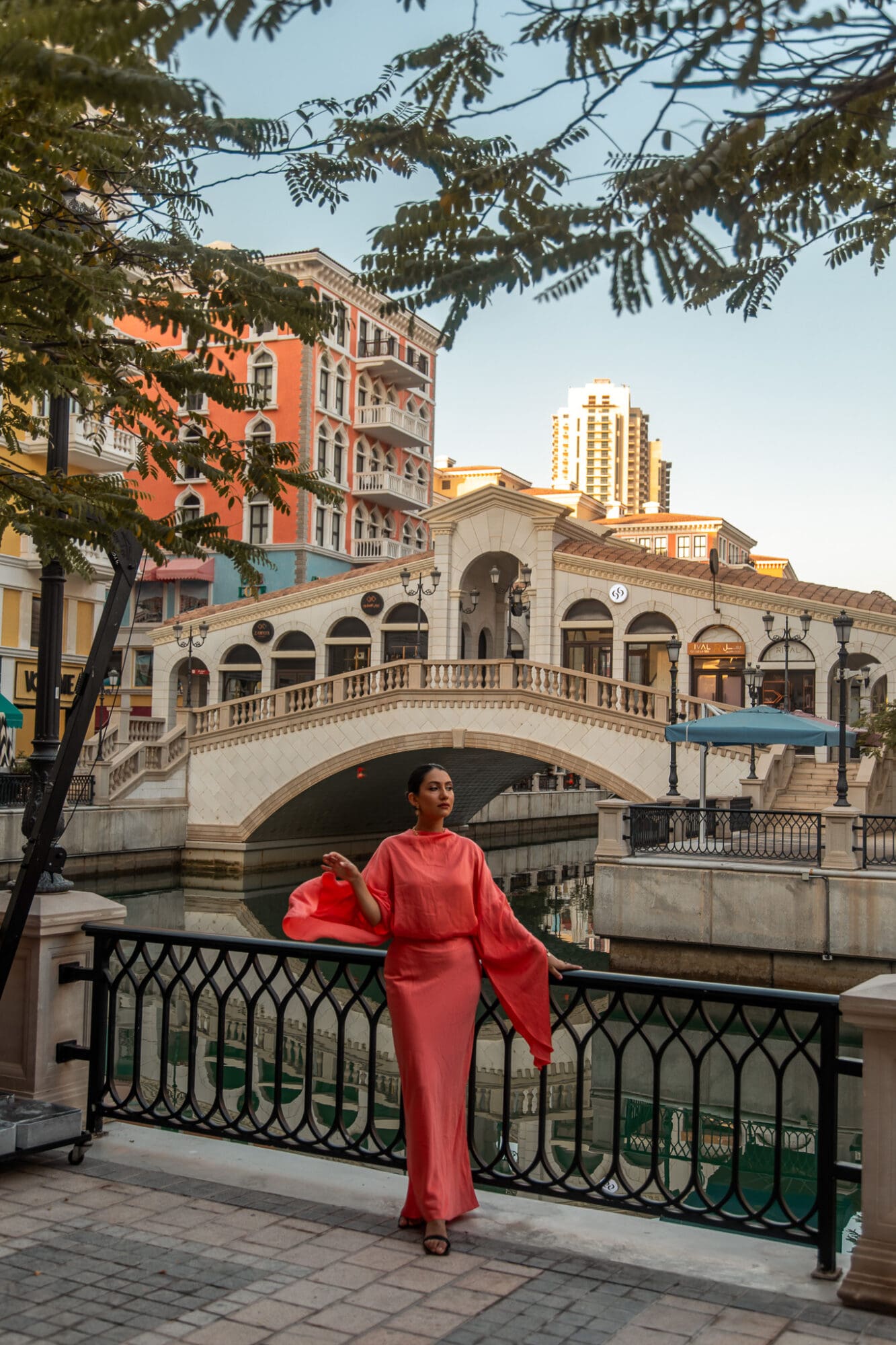 Qanat Quartier at Sunrise in Doha Qatar Things to do