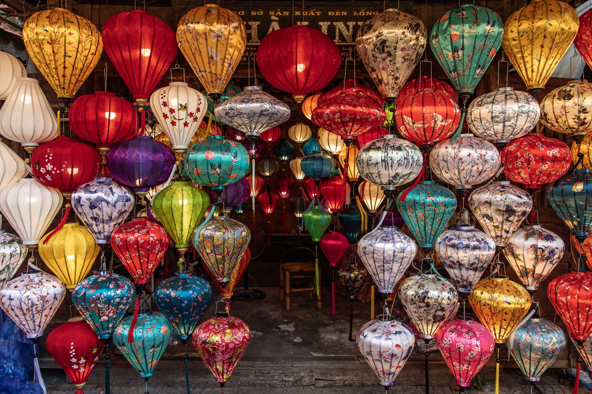 Colourful Lanterns in Hoi An, Central Vietnam
