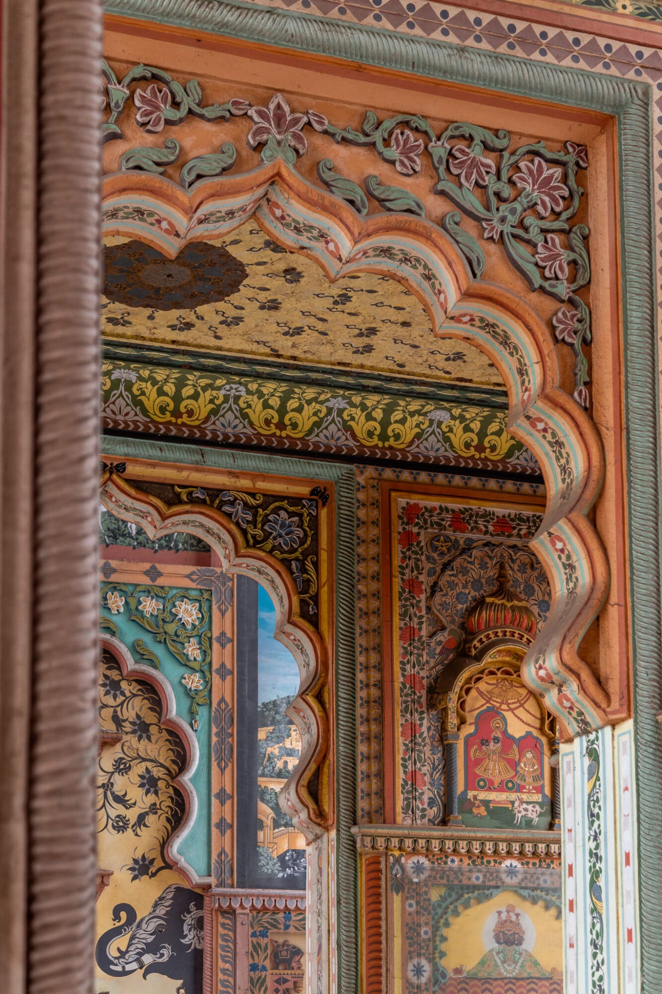 Patrika Gate Mural Details Things to do in Jaipur India