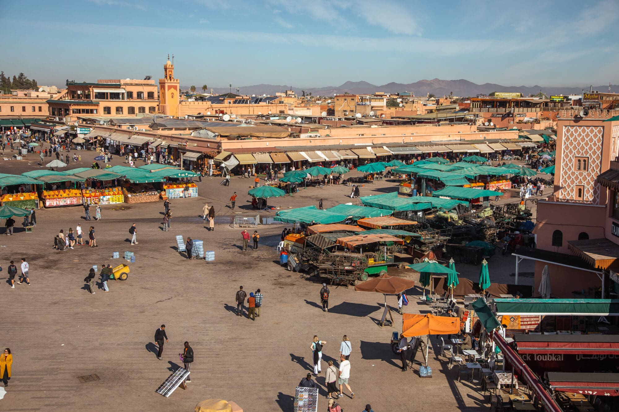 Jemaa el'Fnaa square Marrakech Morocco Medina