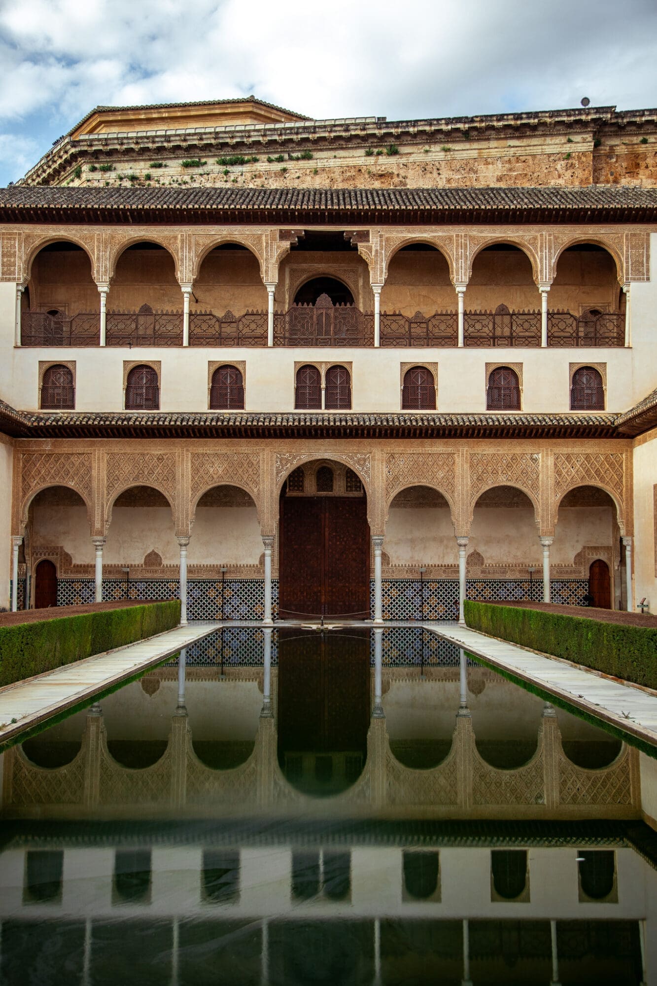 Alhambra Granada Courtyard Andalucia