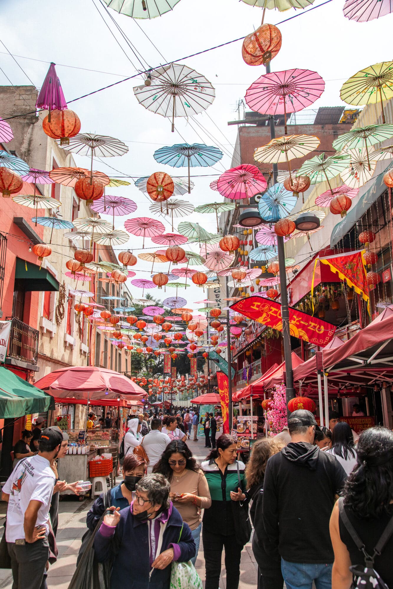 Barrio Chino Chinatown Street Mexico City