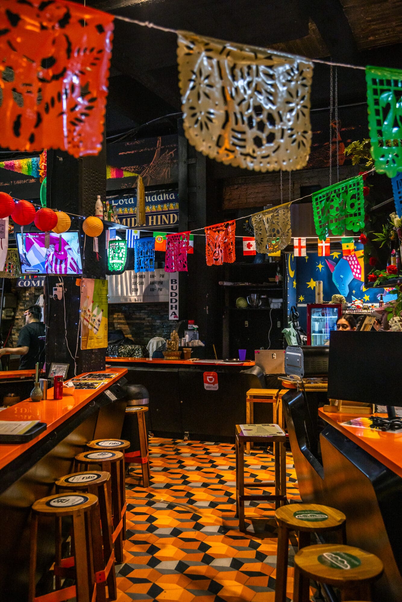 Mercado Roma Street Food Hall Mexico City Interiors