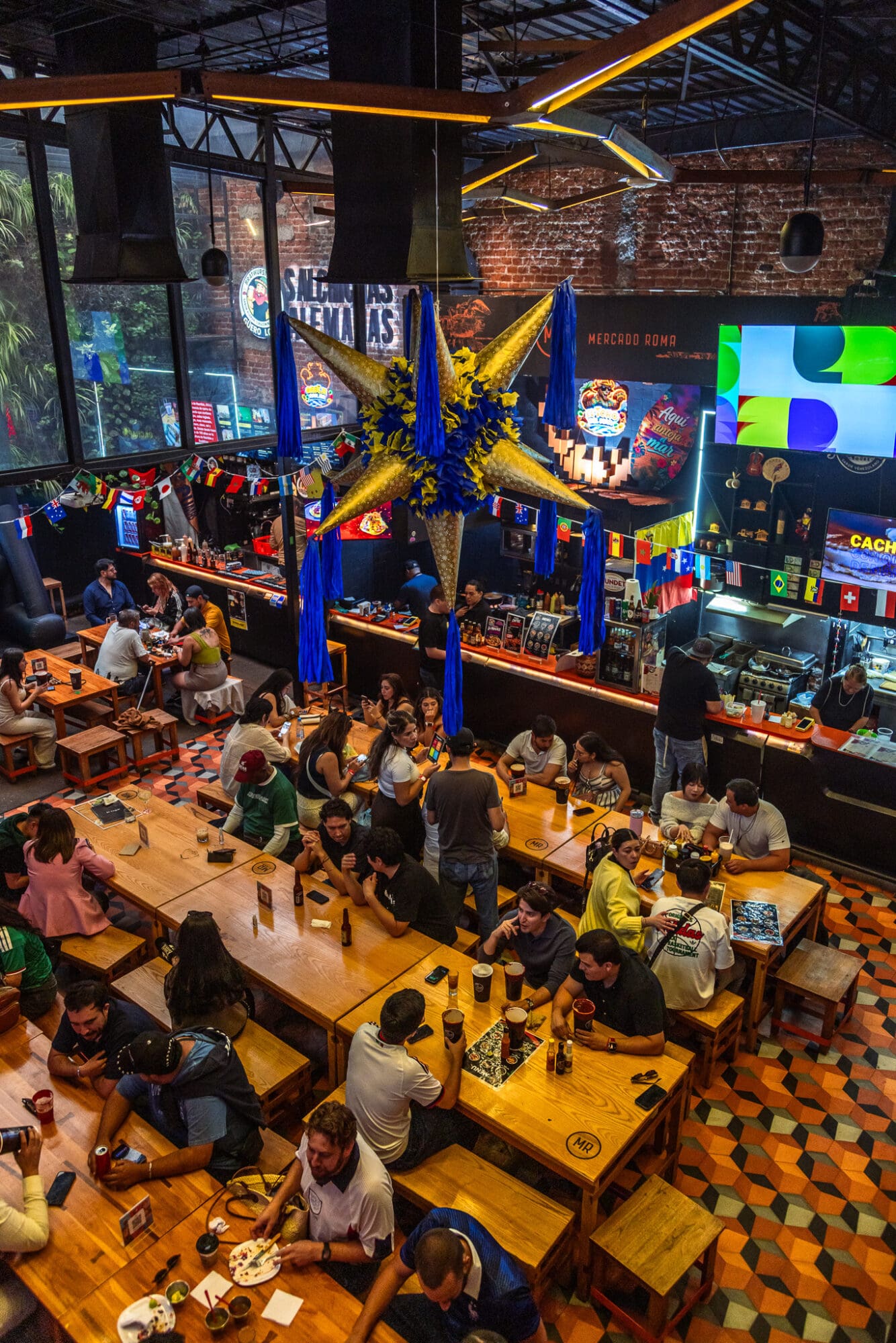 Mercado Roma Street Food Hall Mexico City
