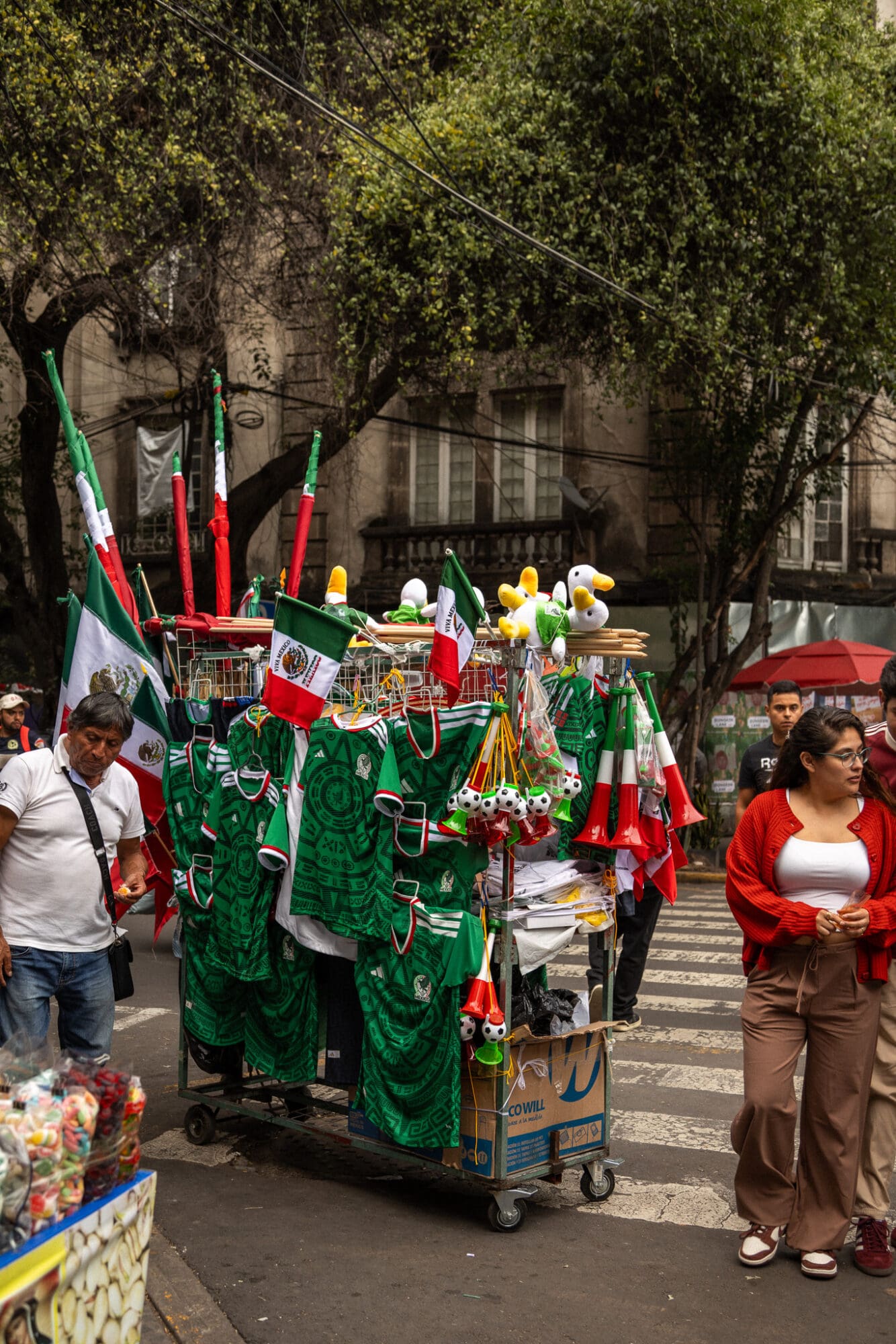 Mexico City Football Shirt Stand