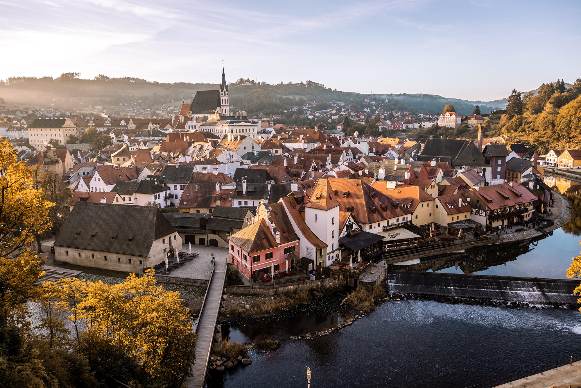 Things to do in Cesky Krumlov - Sunrise from the castle