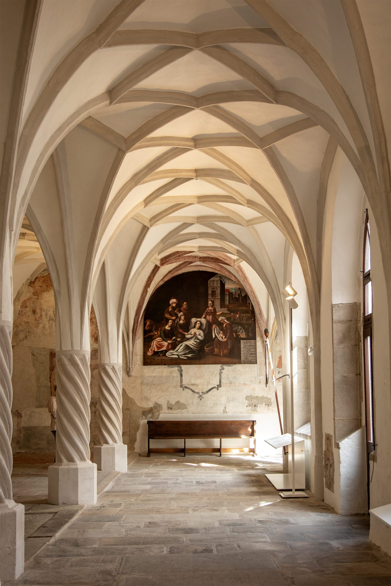 Halls Arches Monastery Museum Cesky Krumlov things to do