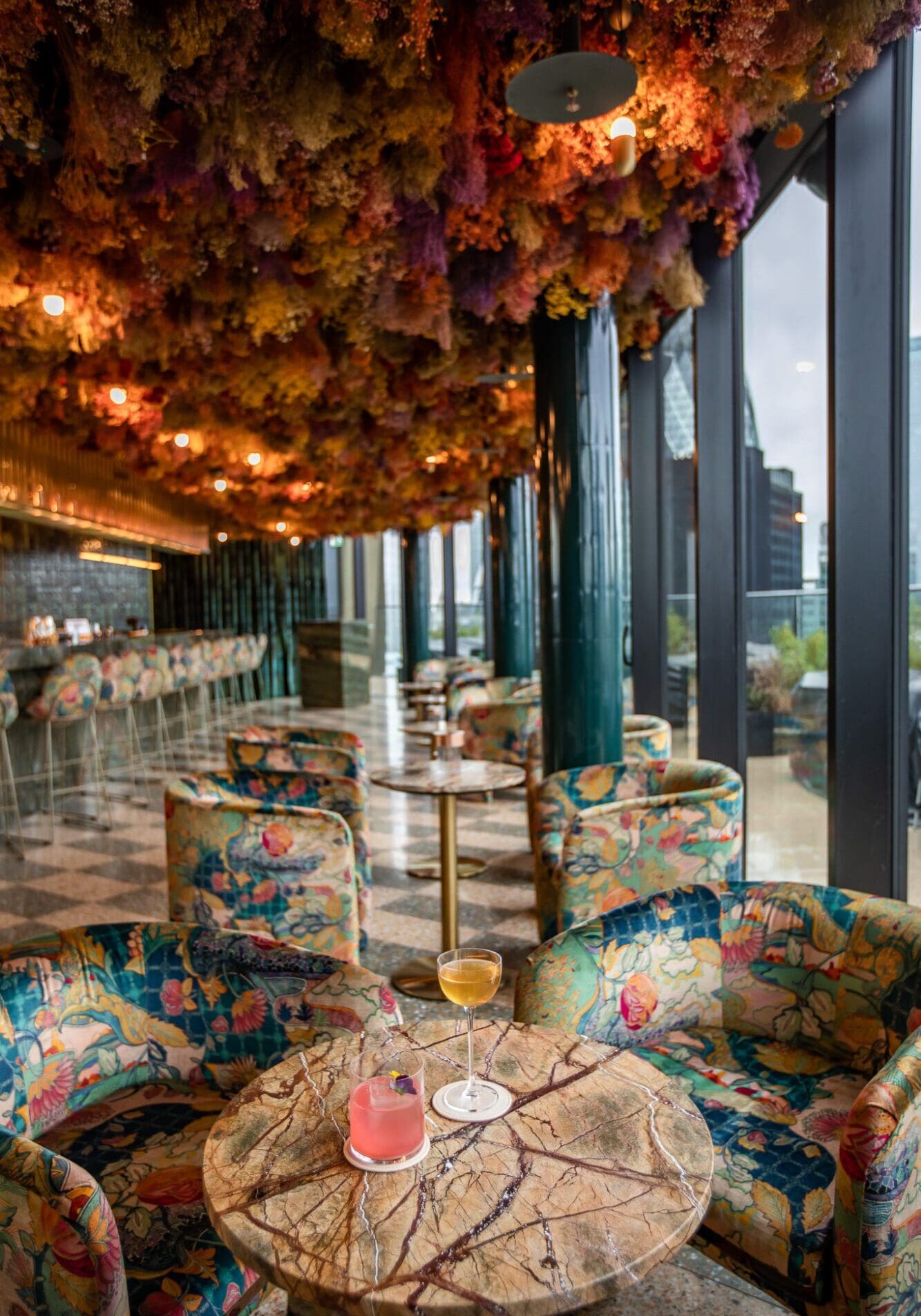 Florattica London Rooftop Bar Cocktails Instagram Bars in London