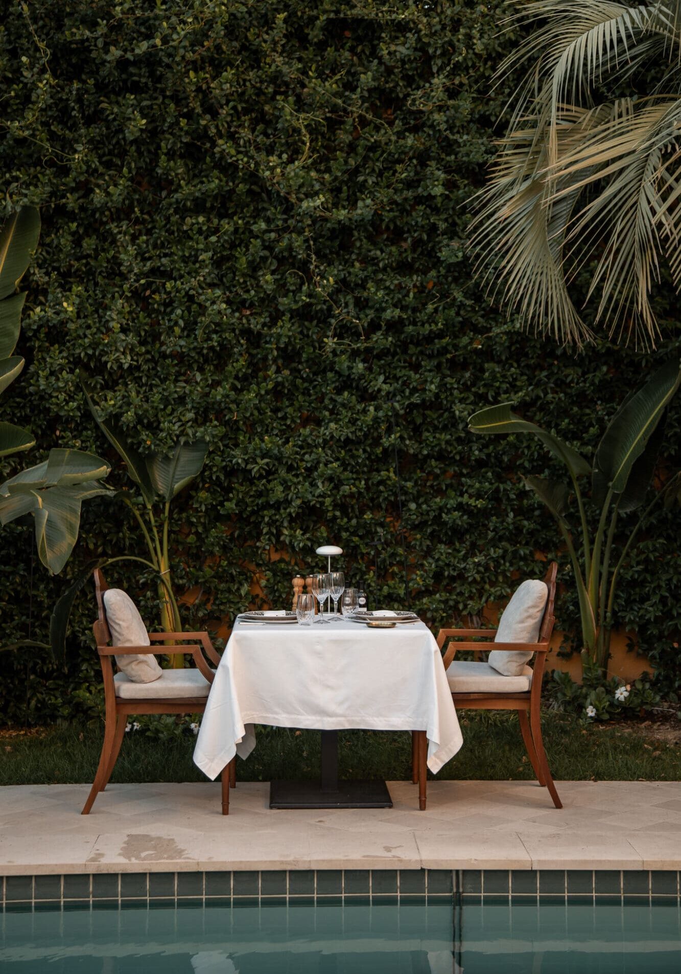 Airelles Pan Deï Palais Saint Tropez Dinner Table